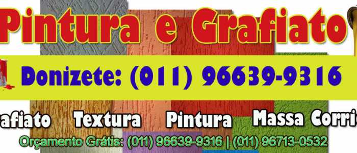 Grafiato, Textura e Pintura