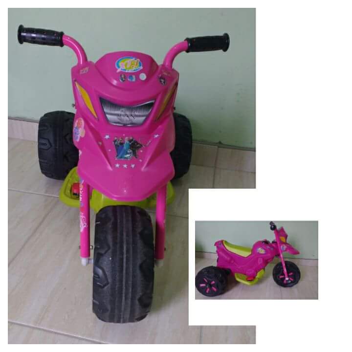 Moto elétrica Bandeirante Menina