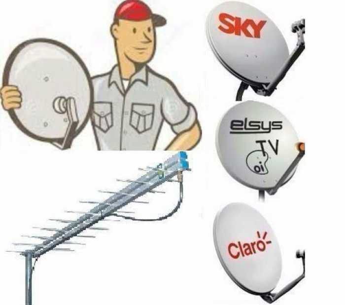 fazemos manutencao de antenas de todas as marcas e tambem vendemos antenas livre de mensalidade sem taxa de estalacao