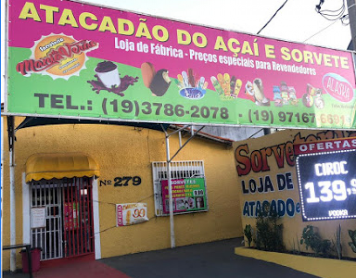 Atacadão Salgados Fabitos, Delicinhos Sorvetes