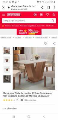 Mesa de jantar nova
